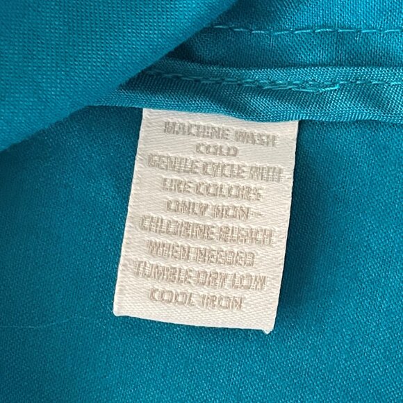 Casual Jacket Long Sleeves Button Down Blue Charter Club  XL - Picture 5 of 6